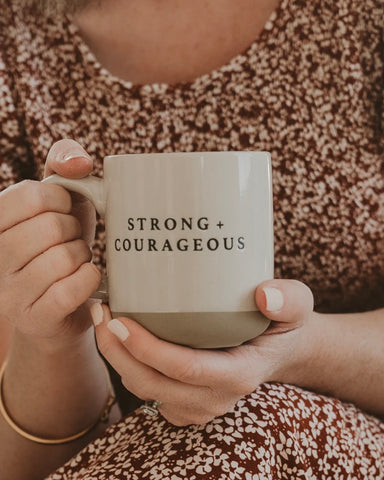 ‘Strong & Courageous Mug