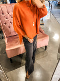 Hilltop Sweater, Burnt Orange