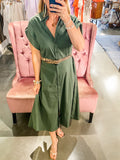 Olivia Pine Dress