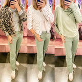 Kut from the Kloth - Kelsey Ankle Flare, Sage
