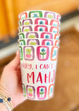Mahjong Reusable Cups