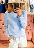 Everyday Sweater, Hampton Blue