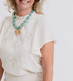Greta Flutter Top