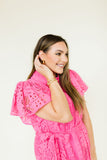 Ciebon - Eloise Eyelet Embroidery Dress