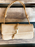 Dolce Vita - Alice Raffia Shoulder Bag