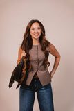 Deb Woven Shoulder Bag