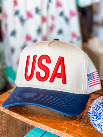 USA Vintage Trucker Hat