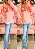 Starburst Sweater, Pink