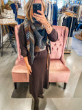 Fine Guage Cable Knit Skirt