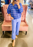 Kut from the Kloth - Topaz Wide Leg Pant, Cornflower