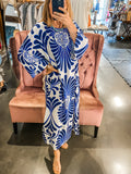 Coastal Cobalt Dress