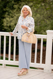 Lysse - Erin Wide Leg, Antique Chalk Blue