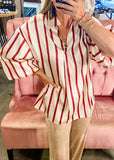 Bordeaux Blake Blouse