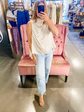 Connie Sue Polka Dot Top