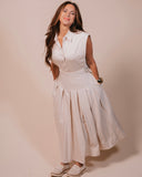 En Saison - Quince Midi Shirt Dress