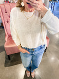 Marley Pullover, Ivory