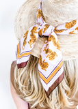 Olivia Square Tiger Scarf