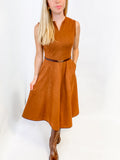 Benny Suede Dress