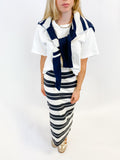Gail Stripe Skirt