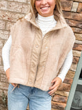 Sherpa Vest, Taupe