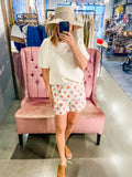 Ikat Print Shorts