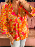 Marseille Print Top