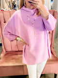 Keri Tunic Sweater, Orchid