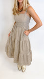 Theo Cocoa Dress