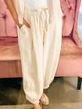 Rae Lantern Pant, Natural