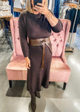 Fine Guage Cable Knit Skirt