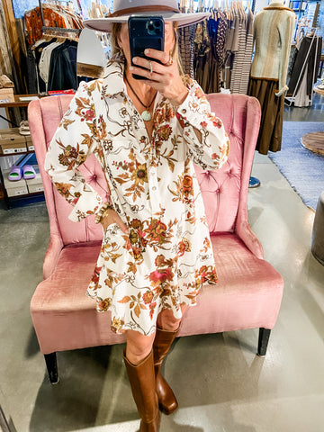 Mallorie Floral Dress