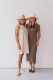Gameday Stella Stripe Midi Dress