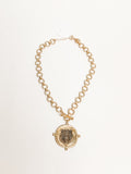 Toggle Closure Charm Necklace, 2 Choices