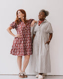 Zoey Stripe Dress