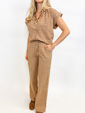 Jess Gingham Top