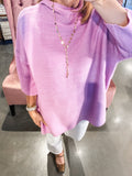 Keri Tunic Sweater, Orchid