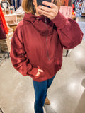 Kara Perfect Hoodie, Burgandy