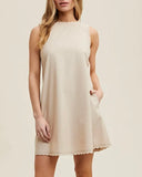 Angela Scallop Dress