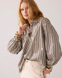 A-line Blouse With Sequins