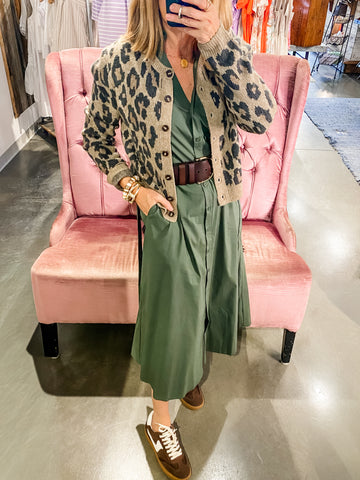 Olivia Pine Dress