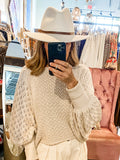 Billie Hat, Cream