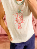 Lobster Knit Top