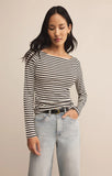 Z Supply - Pristine Stripe Tee, Black