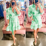 Just Darviny - Green Oberoi Dress