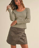 Francie Stripe Top