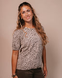 Cassie Animal Print Top