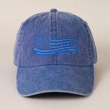 USA Ball Cap, Denim