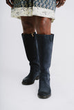 Samantha Suede Boot, Navy