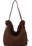 Hadley Suede Hobo Bag