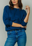 KMJ - Cooper Sweatshirt Top, Navy